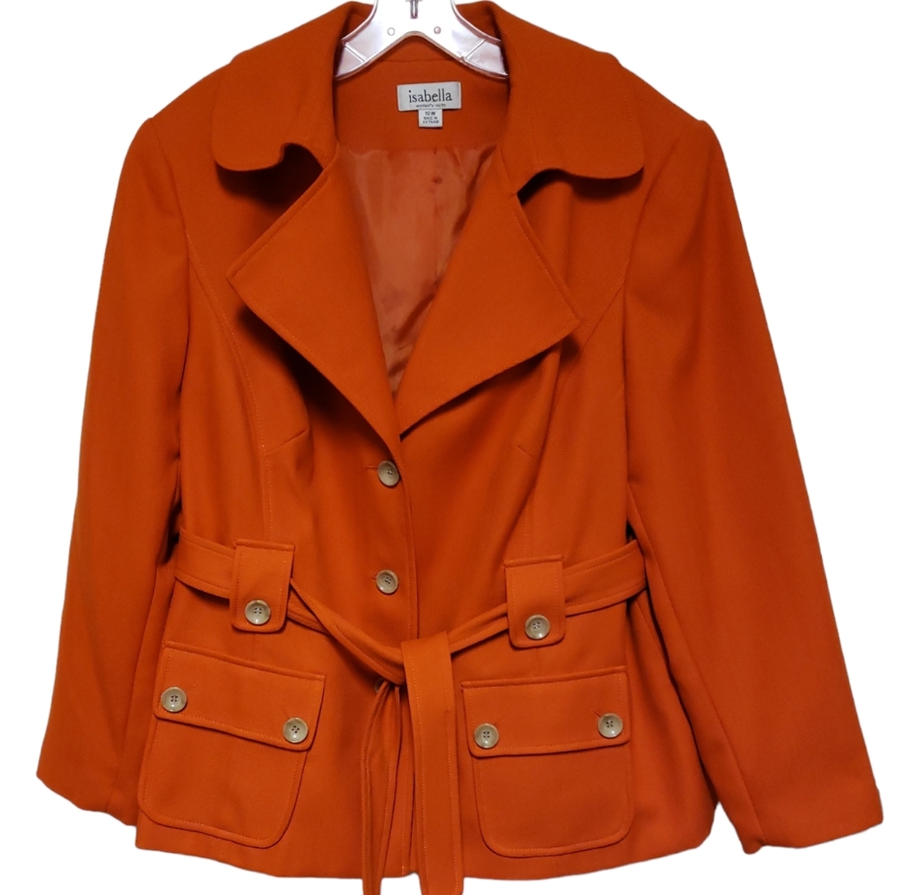 ISABELLA ORANGE JACKET